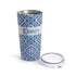 Fair Isle Diamonds Knitting Tumbler